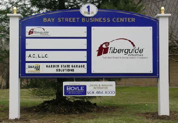 Monument Post and Panel Signs in Berkeley Heights NJ