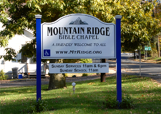 Post and Panel Exterior Signs North Jersey