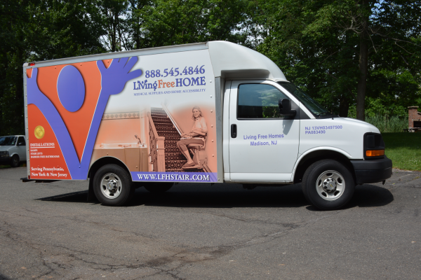 Box truck wraps Madison NJ