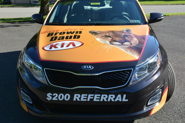 Dealership vehicle wraps