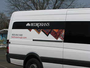 Partial vehicle wraps and vehicle lettering North Jersey