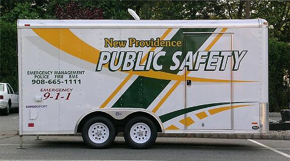 Police Vehicle Graphics for Cities and Towns in North Jersey