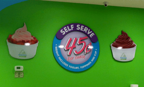 digital graphics mounted on gatorfoam