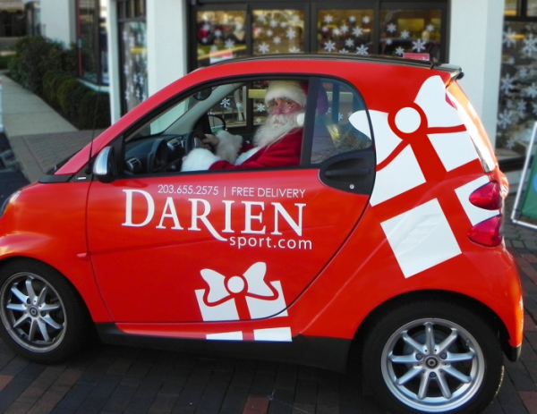 Promotional vehicle graphics for the holidays North Jersey