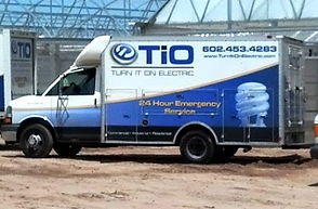 Fleet truck graphics for electricians North Jersey