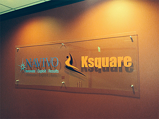 Acrylic panel lobby signs in North Jersey
