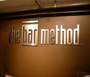 Brushed aluminum lobby signs North Jersey