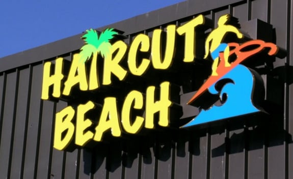 Illuminated channel letter signs in North Jersey