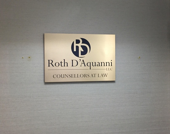Engraved Plaques for Law Firms in Springfield NJ