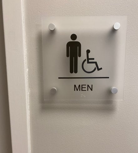 ADA Restroom Signs in North Jersey