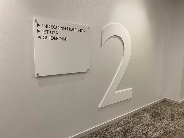 ADA and Wayfinding Signs for General Contractor Projects in North Jersey