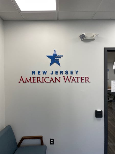 Corporate color matching 3D Acrylic letters in Camden NJ