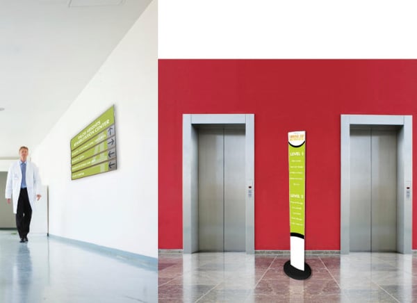 Directory Signs and Wayfinding Towers for Hospitals in North Jersey