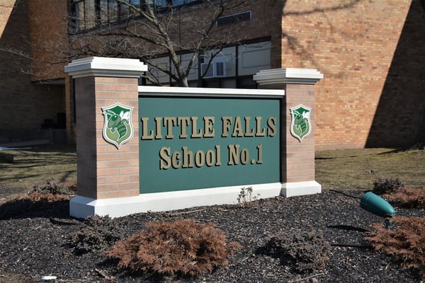 Faux Brick Monument Signs for School Districts in Little Falls NJ