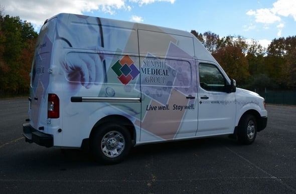 Nissan NV Van Wraps North Jersey