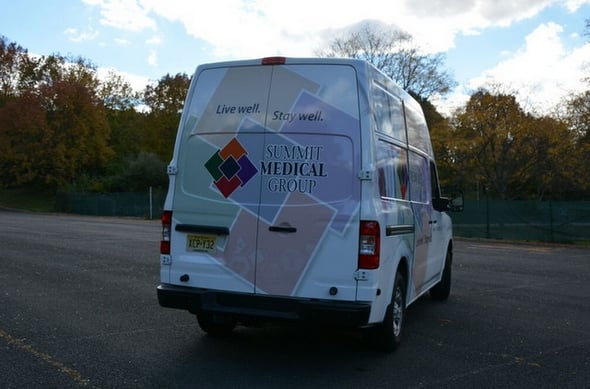 Van Wraps for North Jersey Medical Centers