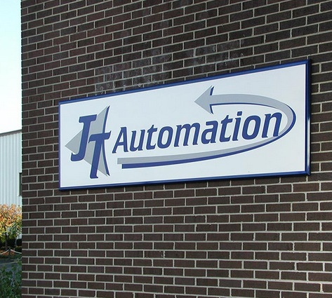 Aluminum Building Pan Signs North Jersey
