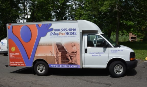 Vehicle graphics for new businesses North Jersey