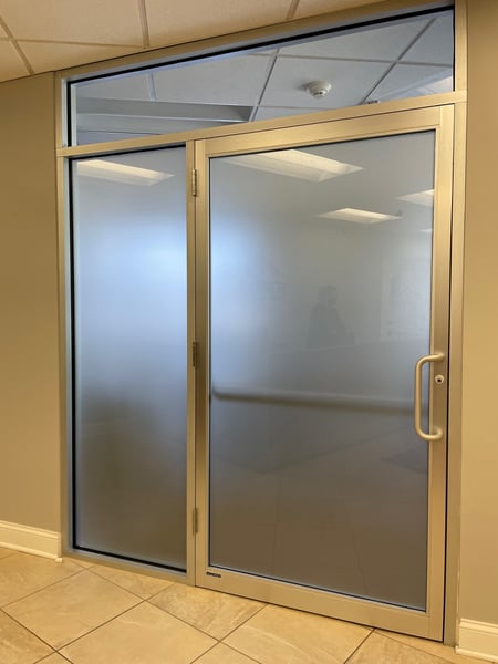 Interior Window Privacy Film for Offices in Roseland NJ