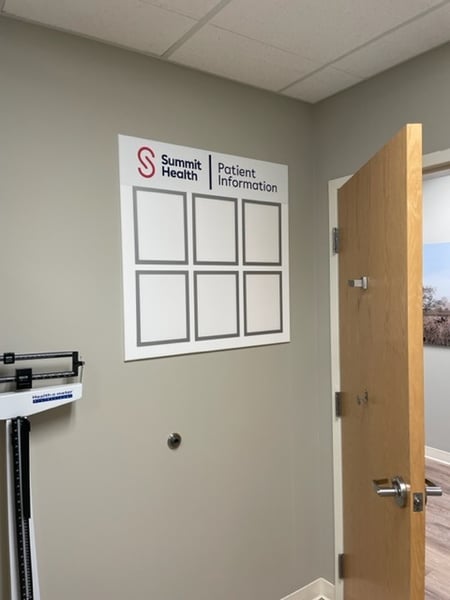 Patient Information Signs in North Jersey