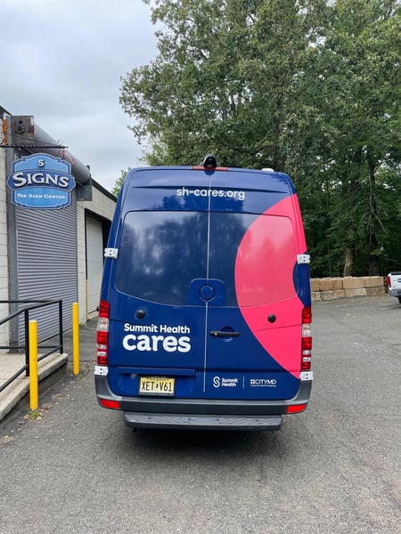 Sprinter Van Graphics in Summit NJ