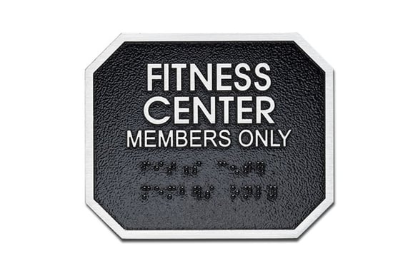 Braille Signs North Jersey