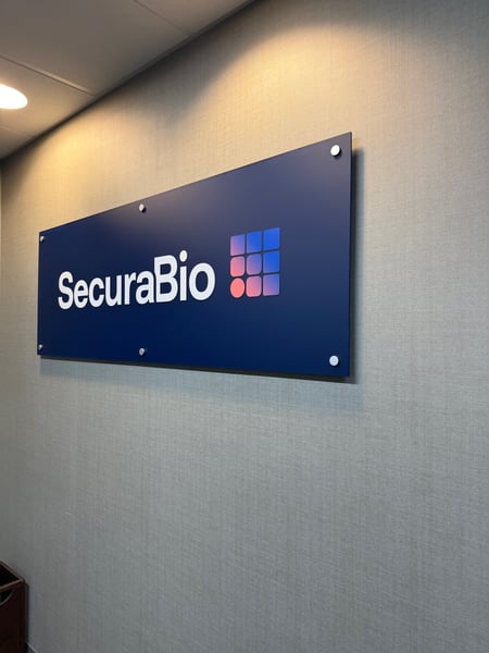 Back Painted Acrylic Lobby Sign