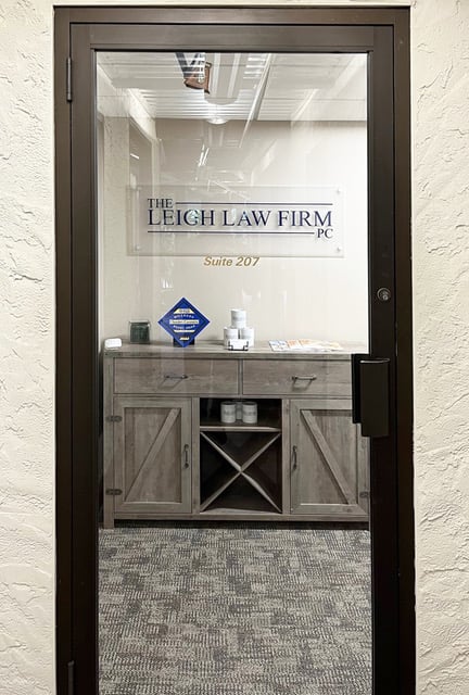 Law Firm Advertises with Frosted Acrylic Lobby Sign in Millburn, NJ