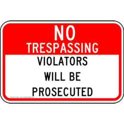 No Trespassing Signs for Property Managers in North Jersey