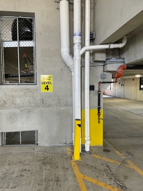 parking garage signs in Montclair NJ