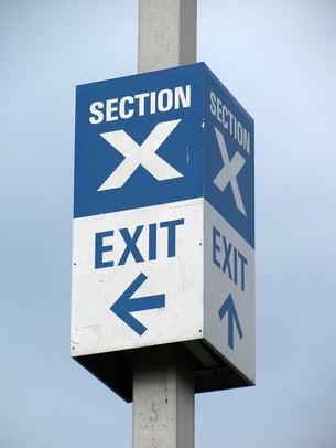 Architectural parking lot signs North Jersey
