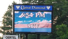 LED reader board